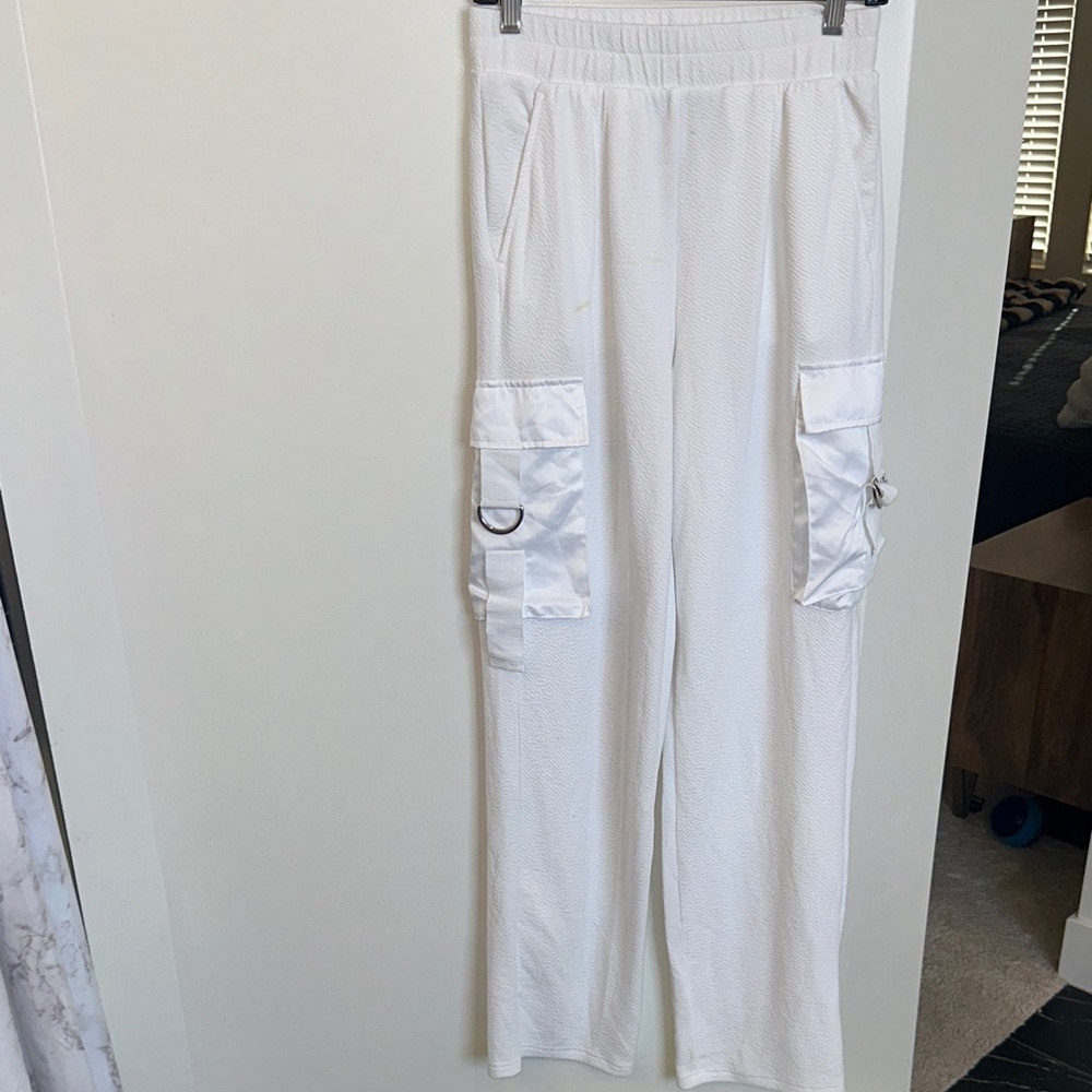 Beach Riot White Wide Leg Pants
